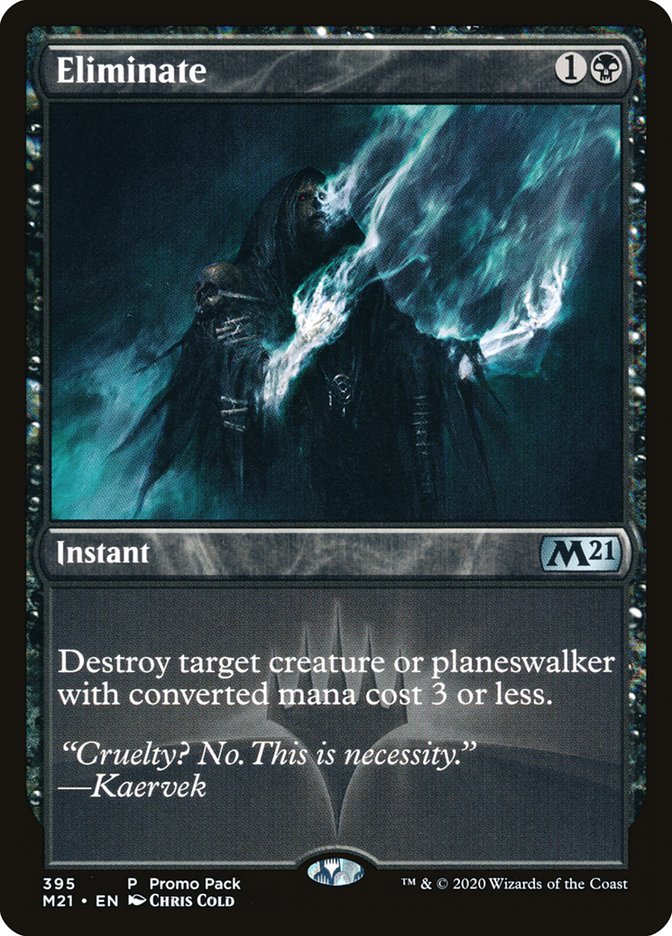 Eliminate (Promo Pack) [Core Set 2021 Promos] - Magic: The Gathering - Card Brawlers | Quebec | Canada |