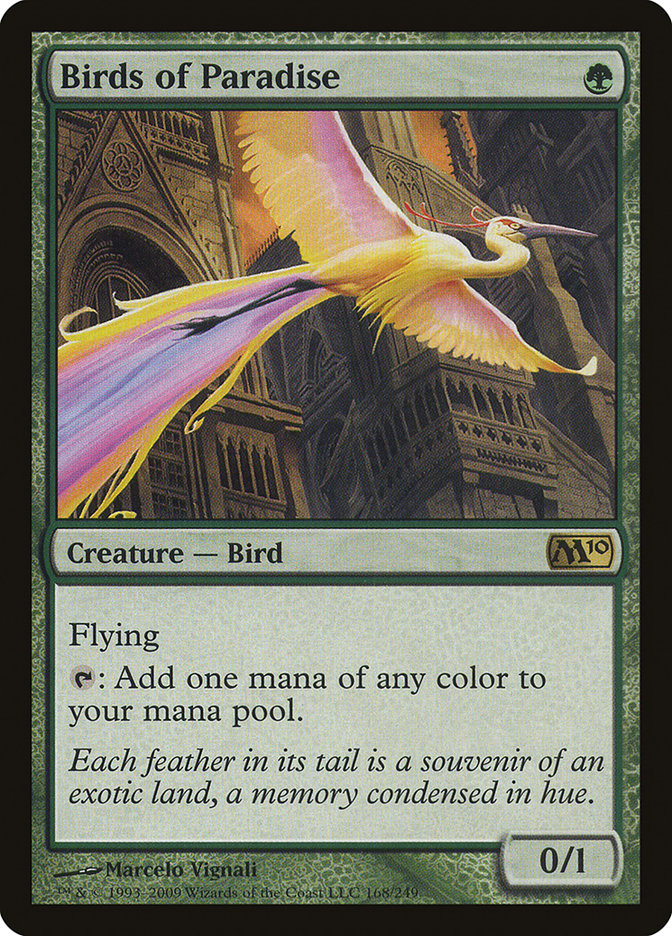 Birds of Paradise [Magic 2010] - Magic: The Gathering - Card Brawlers | Quebec | Canada |