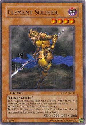 Element Soldier (SOD-EN024) Common / Short Print