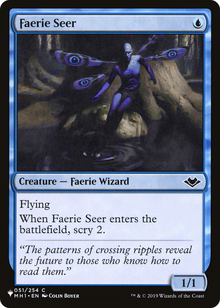 Faerie Seer [The List] - Magic: The Gathering - Card Brawlers | Quebec | Canada |