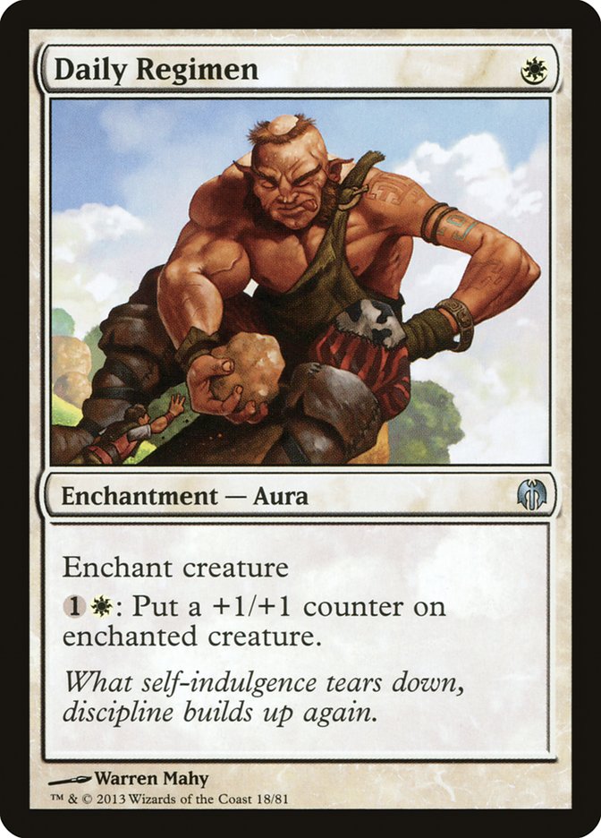 Daily Regimen [Duel Decks: Heroes vs. Monsters] - Magic: The Gathering - Card Brawlers | Quebec | Canada |