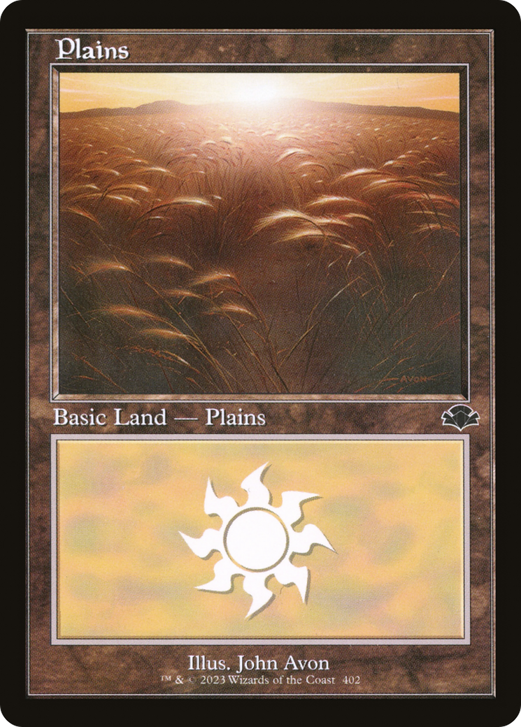 Plains (402) (Retro) [Dominaria Remastered] - Magic: The Gathering - Card Brawlers | Quebec | Canada |