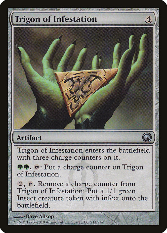 Trigon of Infestation [Scars of Mirrodin] - Magic: The Gathering - Card Brawlers | Quebec | Canada |