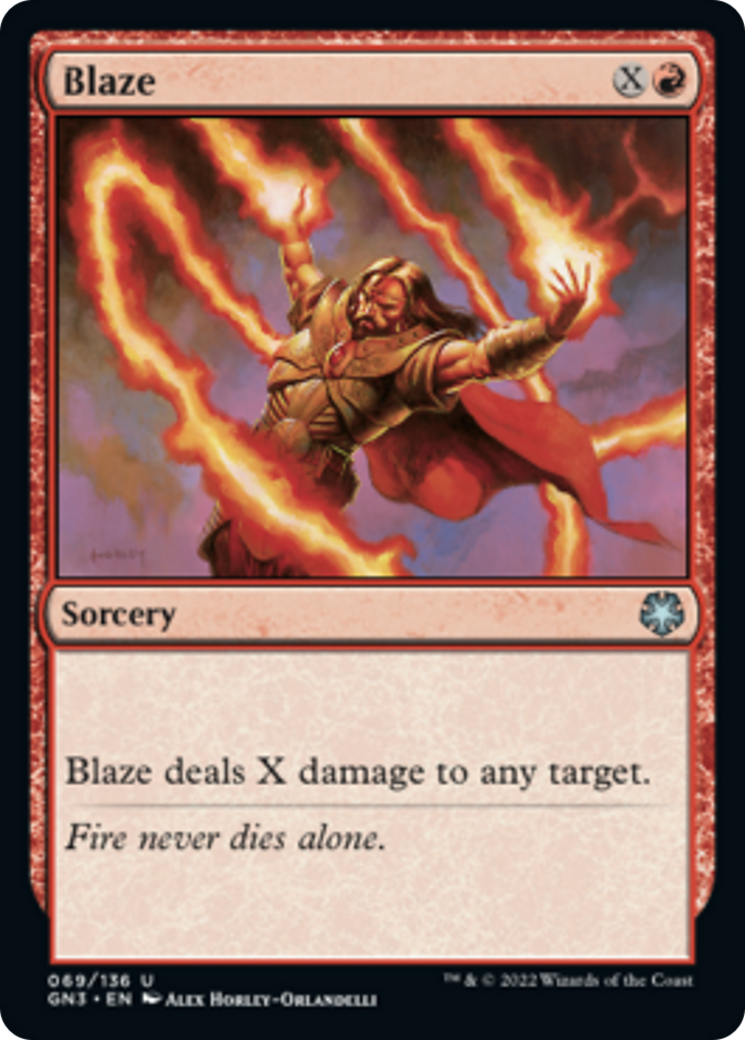 Blaze [Game Night: Free-for-All] - Magic: The Gathering - Card Brawlers | Quebec | Canada |