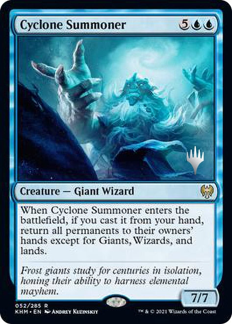 Cyclone Summoner (Promo Pack) [Kaldheim Promos] - Magic: The Gathering - Card Brawlers | Quebec | Canada |