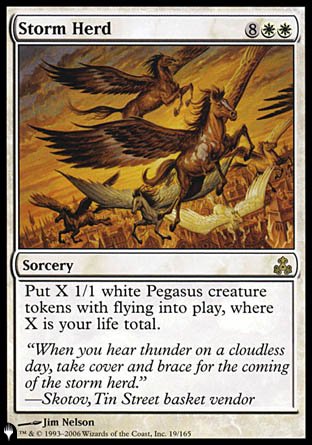 Storm Herd [The List] - Magic: The Gathering - Card Brawlers | Quebec | Canada |