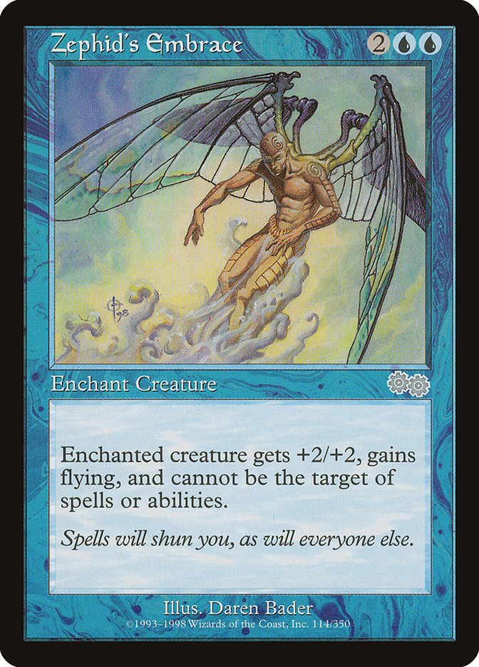 Zephid's Embrace [Urza's Saga] - Magic: The Gathering - Card Brawlers | Quebec | Canada |
