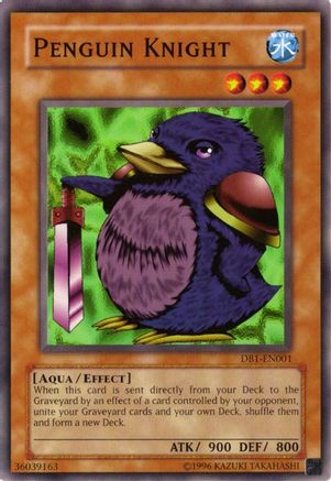 Penguin Knight [DB1-EN001] Common - Yu-Gi-Oh! - Card Brawlers | Quebec | Canada |