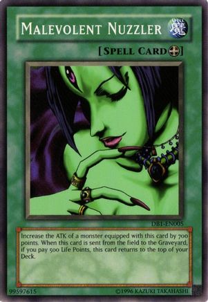 Malevolent Nuzzler [DB1-EN005] Common - Yu-Gi-Oh! - Card Brawlers | Quebec | Canada |