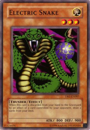 Electric Snake [DB1-EN007] Common - Yu-Gi-Oh! - Card Brawlers | Quebec | Canada |