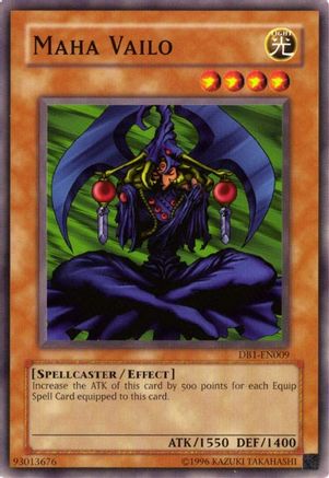 Maha Vailo [DB1-EN009] Common - Yu-Gi-Oh! - Card Brawlers | Quebec | Canada |
