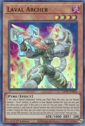 Laval Archer [GFTP-EN002] Ultra Rare - Yu-Gi-Oh! - Card Brawlers | Quebec | Canada |