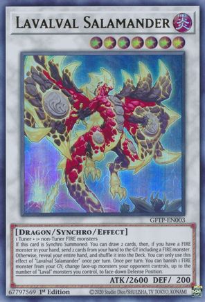 Lavalval Salamander [GFTP-EN003] Ultra Rare - Yu-Gi-Oh! - Card Brawlers | Quebec | Canada |