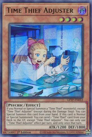 Time Thief Adjuster [GFTP-EN012] Ultra Rare - Yu-Gi-Oh! - Card Brawlers | Quebec | Canada |