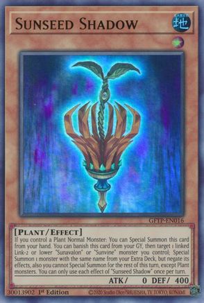 Sunseed Shadow [GFTP-EN016] Ultra Rare - Yu-Gi-Oh! - Card Brawlers | Quebec | Canada |