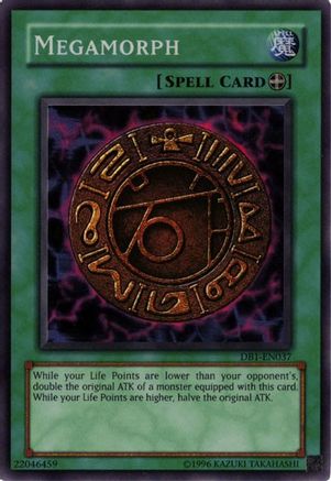 Megamorph [DB1-EN037] Super Rare - Yu-Gi-Oh! - Card Brawlers | Quebec | Canada |