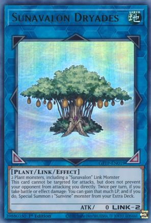 Sunavalon Dryades [GFTP-EN019] Ultra Rare - Yu-Gi-Oh! - Card Brawlers | Quebec | Canada |