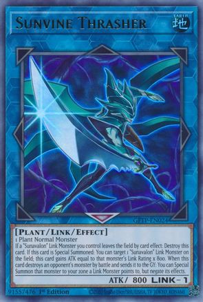 Sunvine Thrasher [GFTP-EN024] Ultra Rare - Yu-Gi-Oh! - Card Brawlers | Quebec | Canada |