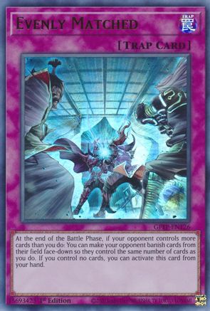 Evenly Matched [GFTP-EN126] Ultra Rare - Yu-Gi-Oh! - Card Brawlers | Quebec | Canada |