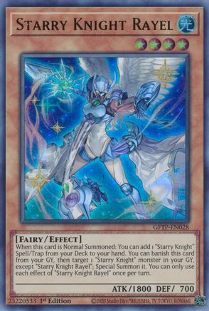 Starry Knight Rayel [GFTP-EN028] Ultra Rare - Yu-Gi-Oh! - Card Brawlers | Quebec | Canada |
