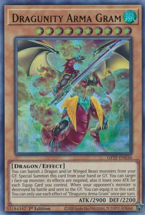 Dragunity Arma Gram [GFTP-EN036] Ultra Rare - Yu-Gi-Oh! - Card Brawlers | Quebec | Canada |