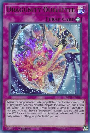 Dragunity Oubliette [GFTP-EN042] Ultra Rare - Yu-Gi-Oh! - Card Brawlers | Quebec | Canada |