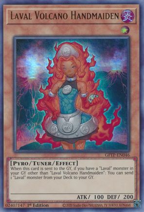 Laval Volcano Handmaiden [GFTP-EN046] Ultra Rare - Yu-Gi-Oh! - Card Brawlers | Quebec | Canada |