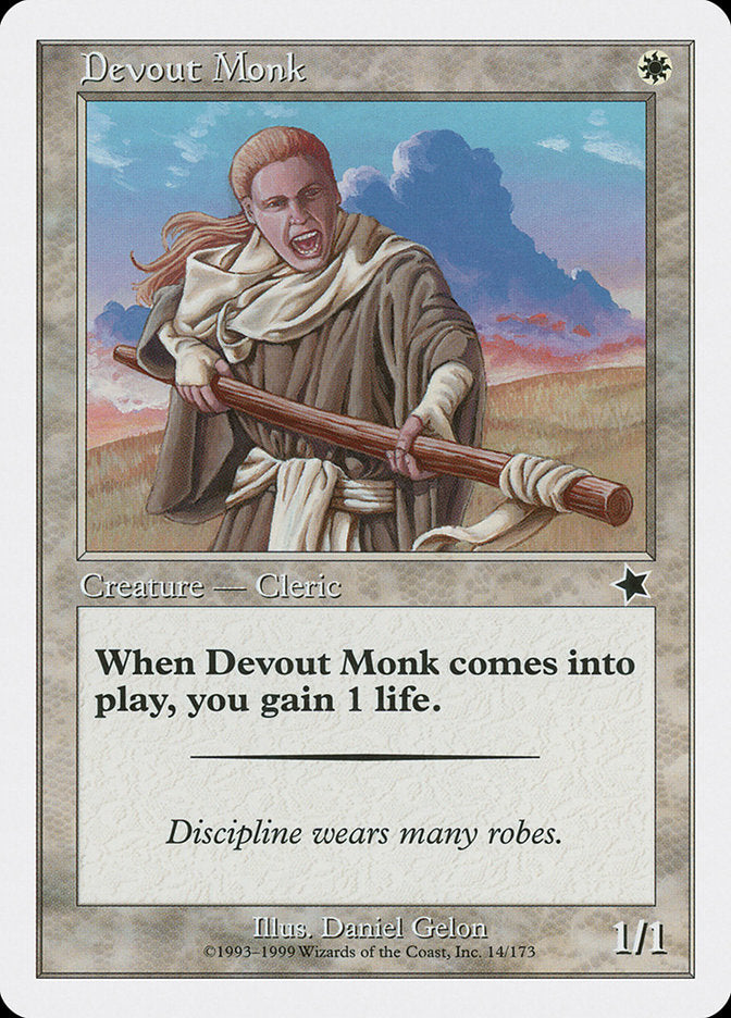 Devout Monk [Starter 1999] - Magic: The Gathering - Card Brawlers | Quebec | Canada |