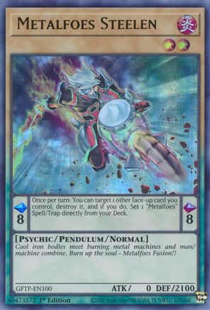 Metalfoes Steelen [GFTP-EN100] Ultra Rare - Yu-Gi-Oh! - Card Brawlers | Quebec | Canada |
