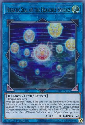 Hieratic Seal of the Heavenly Spheres [GFTP-EN053] Ultra Rare - Yu-Gi-Oh! - Card Brawlers | Quebec | Canada |