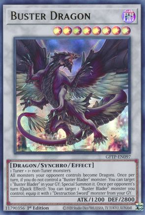 Buster Dragon [GFTP-EN097] Ultra Rare - Yu-Gi-Oh! - Card Brawlers | Quebec | Canada |