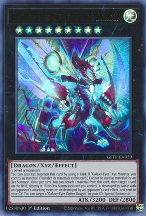 Galaxy-Eyes Cipher Blade Dragon [GFTP-EN059] Ultra Rare - Yu-Gi-Oh! - Card Brawlers | Quebec | Canada |