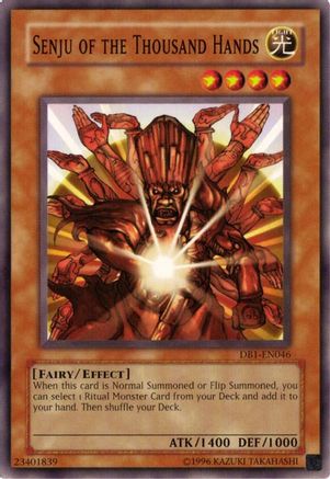 Senju of the Thousand Hands [DB1-EN046] Common - Yu-Gi-Oh! - Card Brawlers | Quebec | Canada |
