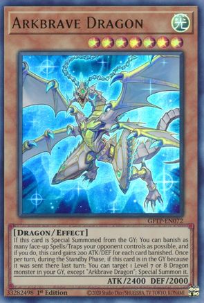 Arkbrave Dragon [GFTP-EN072] Ultra Rare - Yu-Gi-Oh! - Card Brawlers | Quebec | Canada |