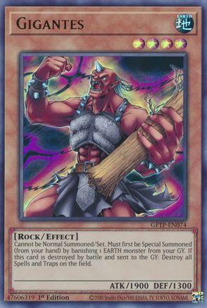 Gigantes [GFTP-EN074] Ultra Rare - Yu-Gi-Oh! - Card Brawlers | Quebec | Canada |