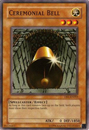 Ceremonial Bell [DB1-EN055] Common - Yu-Gi-Oh! - Card Brawlers | Quebec | Canada |
