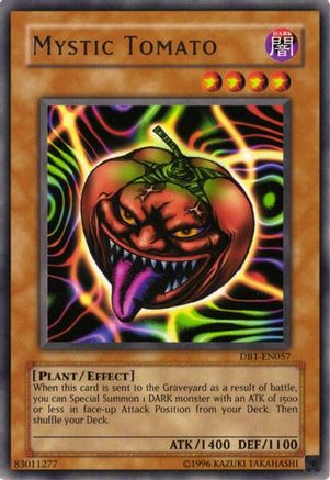 Mystic Tomato [DB1-EN057] Rare - Yu-Gi-Oh! - Card Brawlers | Quebec | Canada |