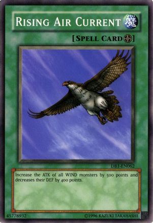 Rising Air Current [DB1-EN062] Common - Yu-Gi-Oh! - Card Brawlers | Quebec | Canada |
