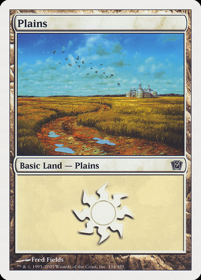 Plains (334) [Ninth Edition] - Magic: The Gathering - Card Brawlers | Quebec | Canada |