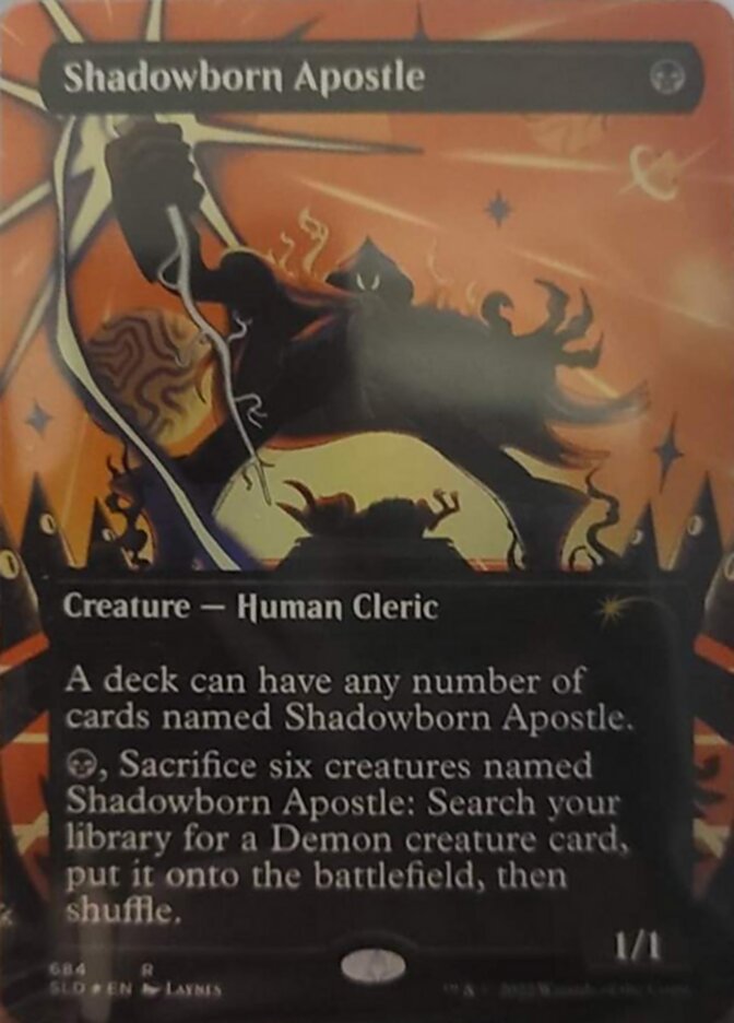 Shadowborn Apostle (Borderless) (684) [Secret Lair Drop Promos] - Magic: The Gathering - Card Brawlers | Quebec | Canada |