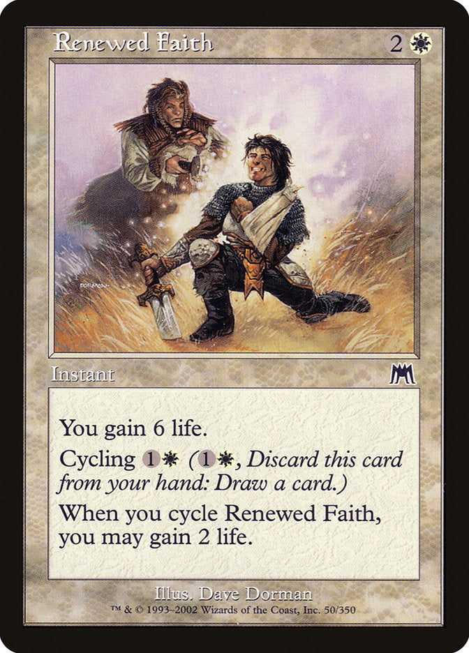 Renewed Faith [Onslaught] - Magic: The Gathering - Card Brawlers | Quebec | Canada |