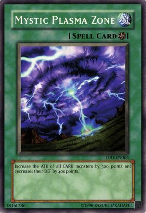 Mystic Plasma Zone [DB1-EN064] Common - Yu-Gi-Oh! - Card Brawlers | Quebec | Canada |