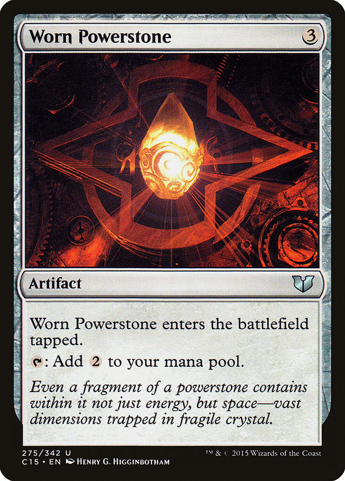 Worn Powerstone [Commander 2015] - Magic: The Gathering - Card Brawlers | Quebec | Canada |