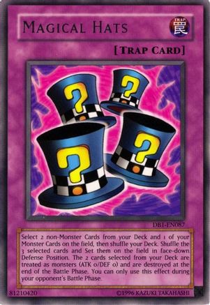Magical Hats [DB1-EN087] Rare - Yu-Gi-Oh! - Card Brawlers | Quebec | Canada |
