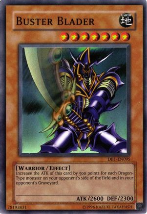 Buster Blader [DB1-EN095] Super Rare - Yu-Gi-Oh! - Card Brawlers | Quebec | Canada |