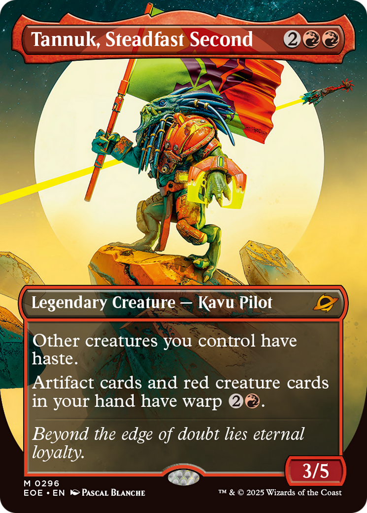 Tannuk, Steadfast Second (Borderless) [Edge of Eternities] - Magic: The Gathering - Card Brawlers | Quebec | Canada |