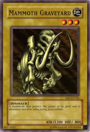 Mammoth Graveyard [DB1-EN105] Common - Yu-Gi-Oh! - Card Brawlers | Quebec | Canada |