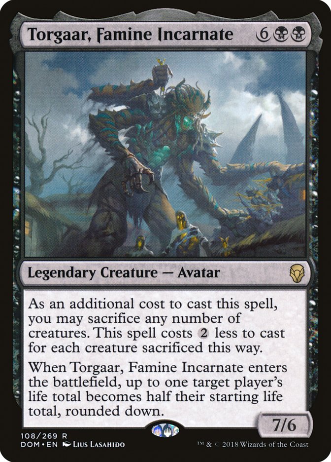 Torgaar, Famine Incarnate [Dominaria] - Magic: The Gathering - Card Brawlers | Quebec | Canada |