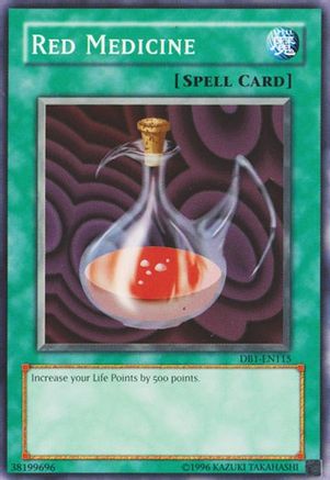 Red Medicine [DB1-EN115] Common - Yu-Gi-Oh! - Card Brawlers | Quebec | Canada |