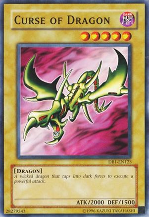 Curse of Dragon [DB1-EN123] Common - Yu-Gi-Oh! - Card Brawlers | Quebec | Canada |